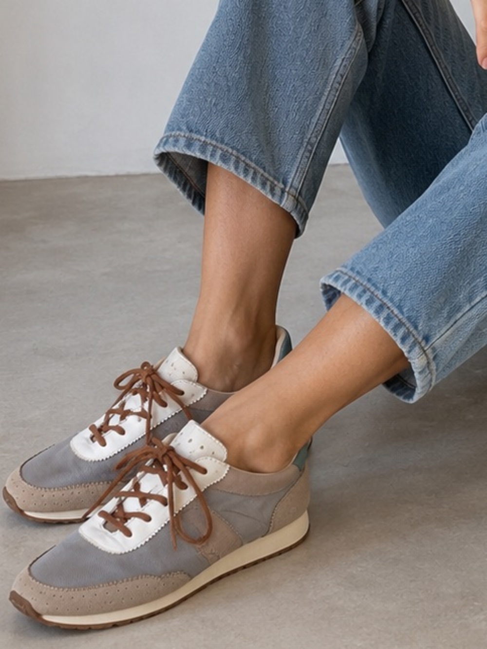Intropia European Low Top Trainer Sneakers 37